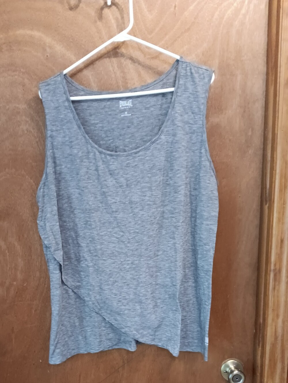Everlast Womans Gray Sleeveless Tank Top